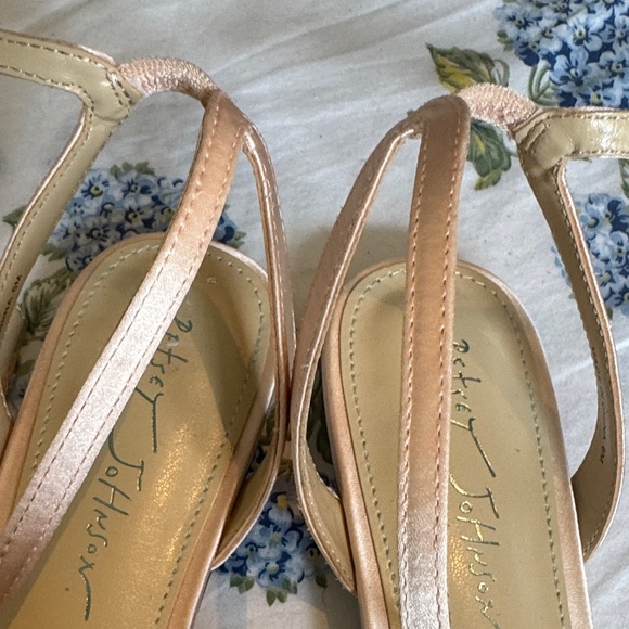 Betsey Johnson Floral Embellished Heels - Pink and Purple - Picture 11 of 11